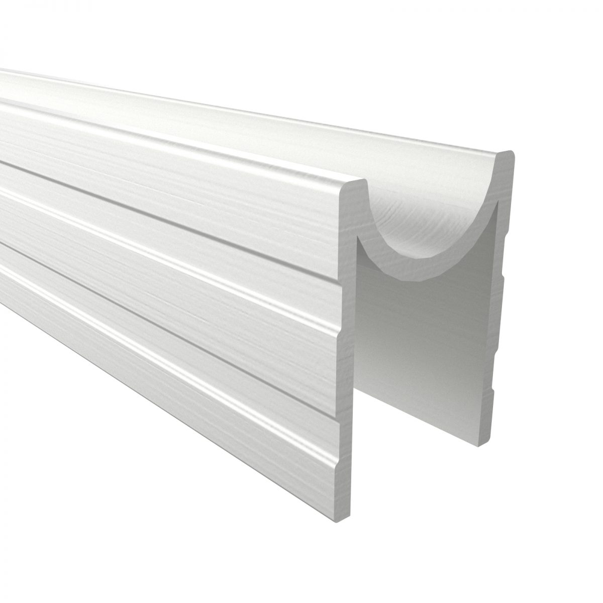 E-E15-G9 Aluminum Groove Edge Extrusion 9MM Gap