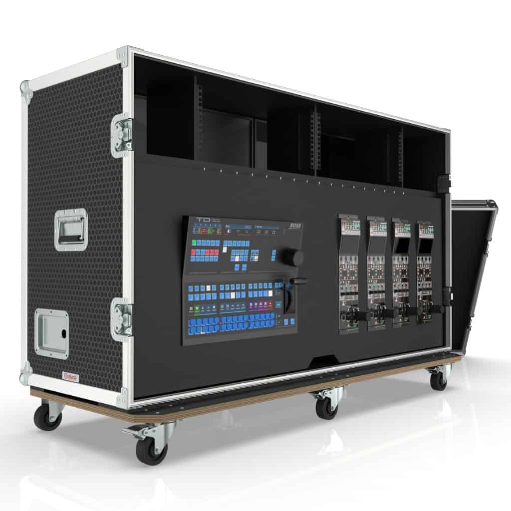 Flypack III Video Production Workstation Road Case BM280 Armor Road Cases