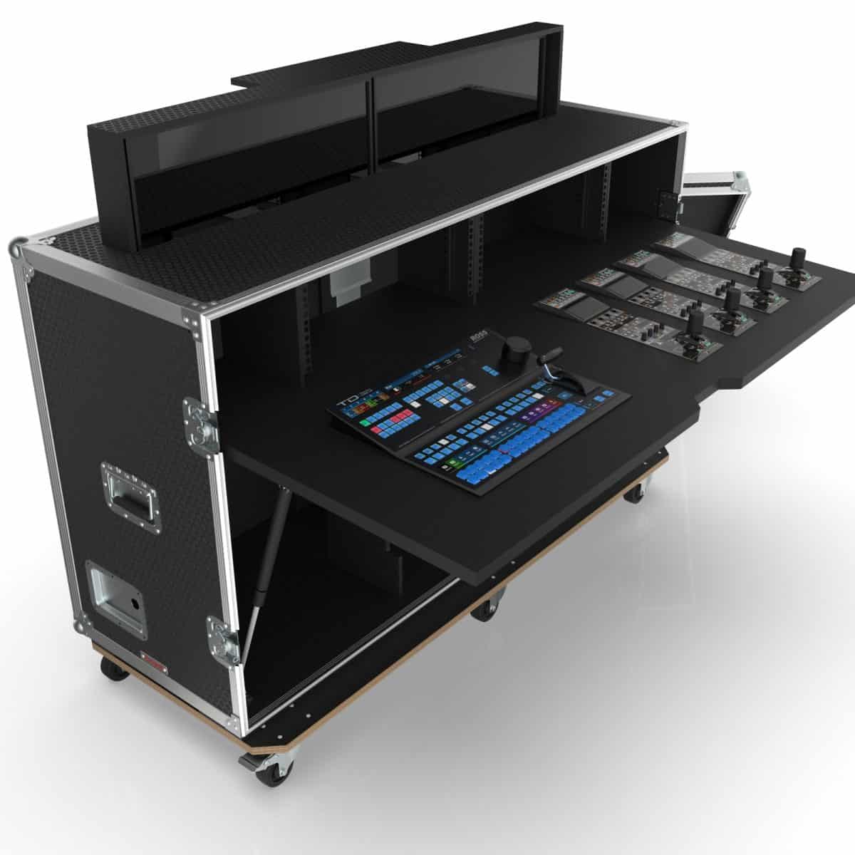 Flypack Video Production Workstation Road Case WS-SC