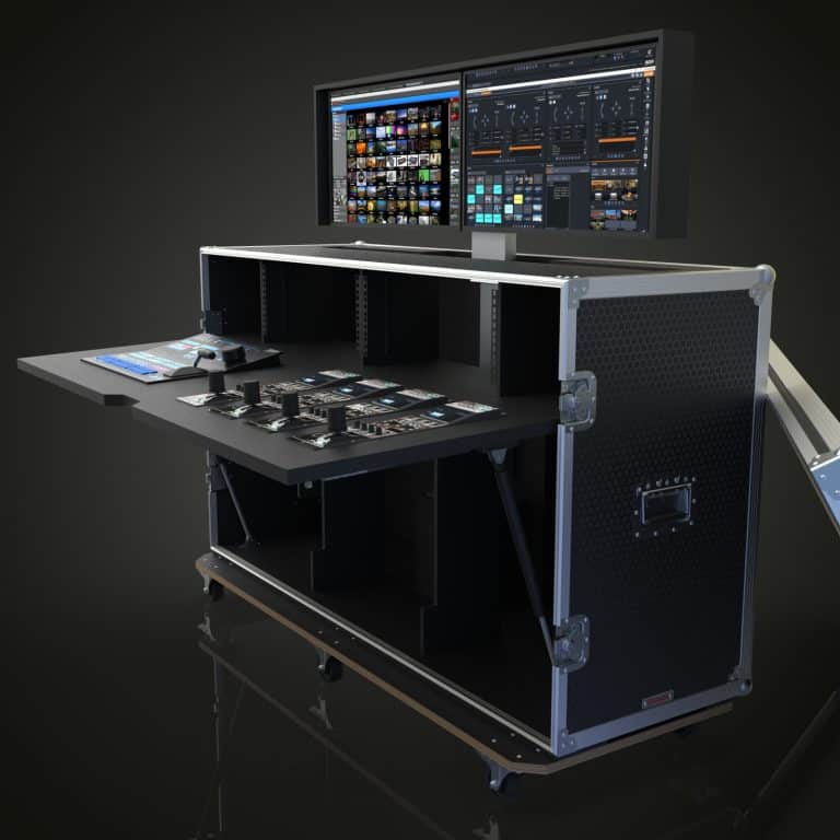 Flypack Video Production Workstation Road Case WS-SC