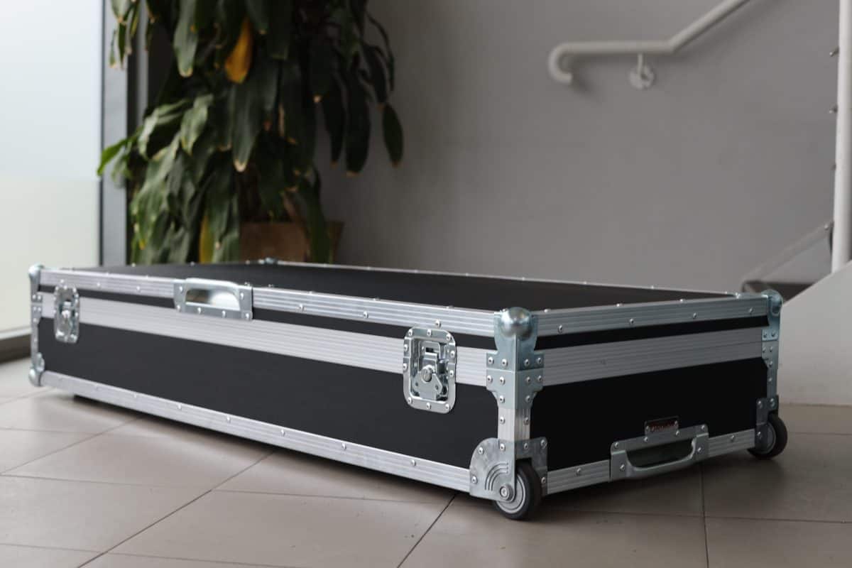 Protective Flight Case for Contrabassoon-open