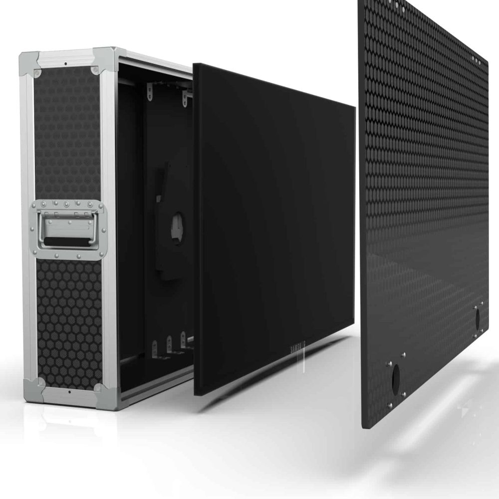 40 inch filming broadcasting monitor case 0
