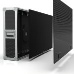 40 inch filming broadcasting monitor case 0
