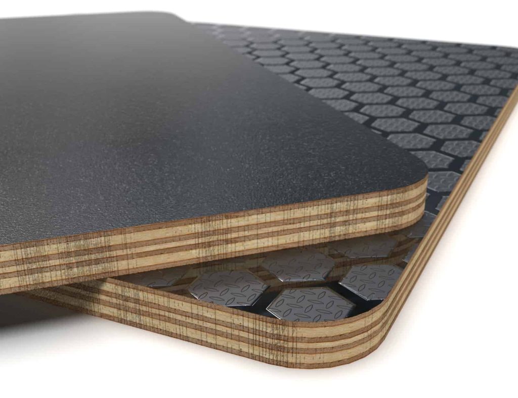 P1200 12mm Thick Laminated Road Case Plywood Panel 1.22m×2.44m Marine Ply