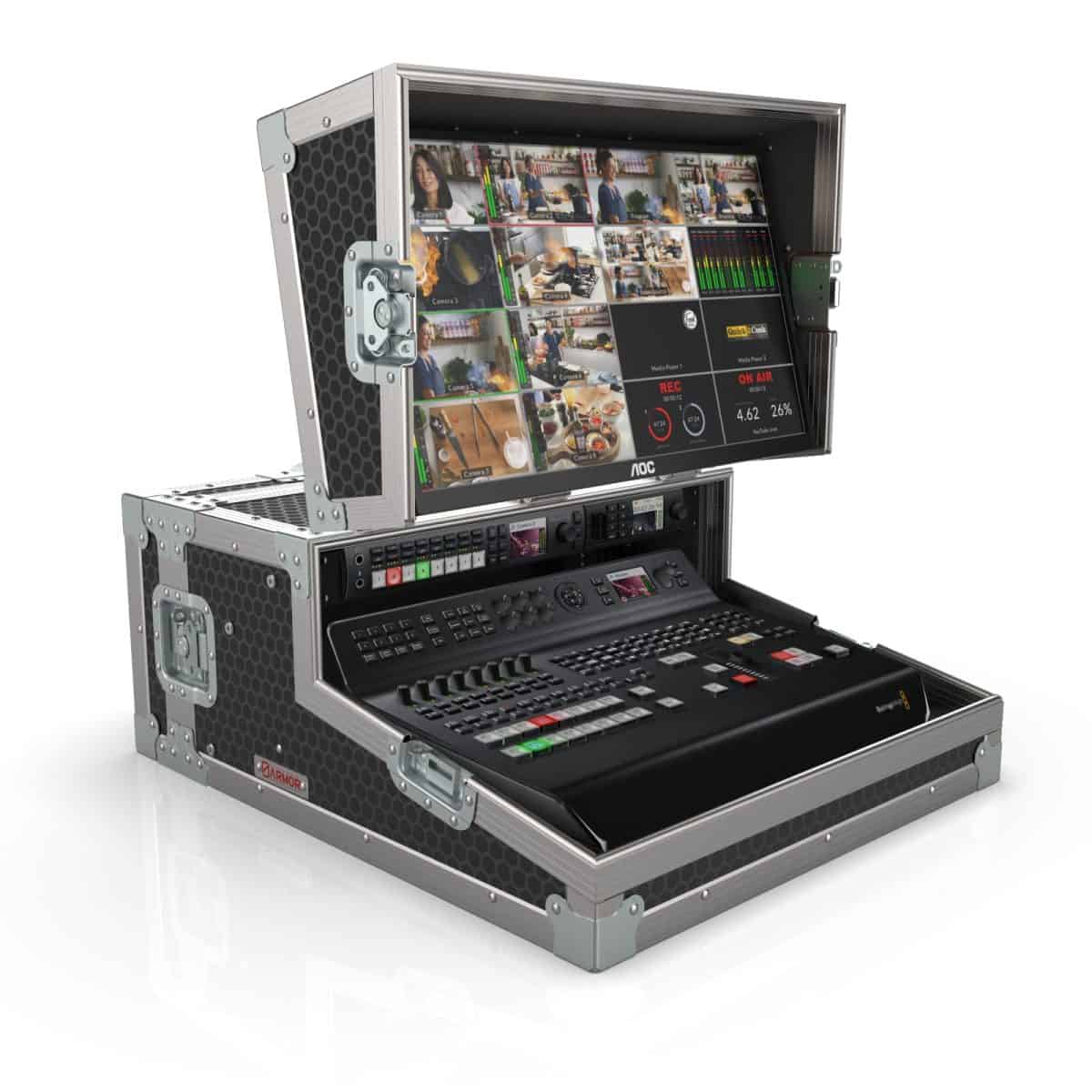 FLIGHT CASE FOR BLACK MAGIC ATEM TELEVISION STUDIO PRO Armor Road Cases