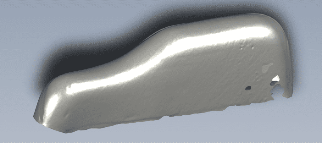 Seat foam scan