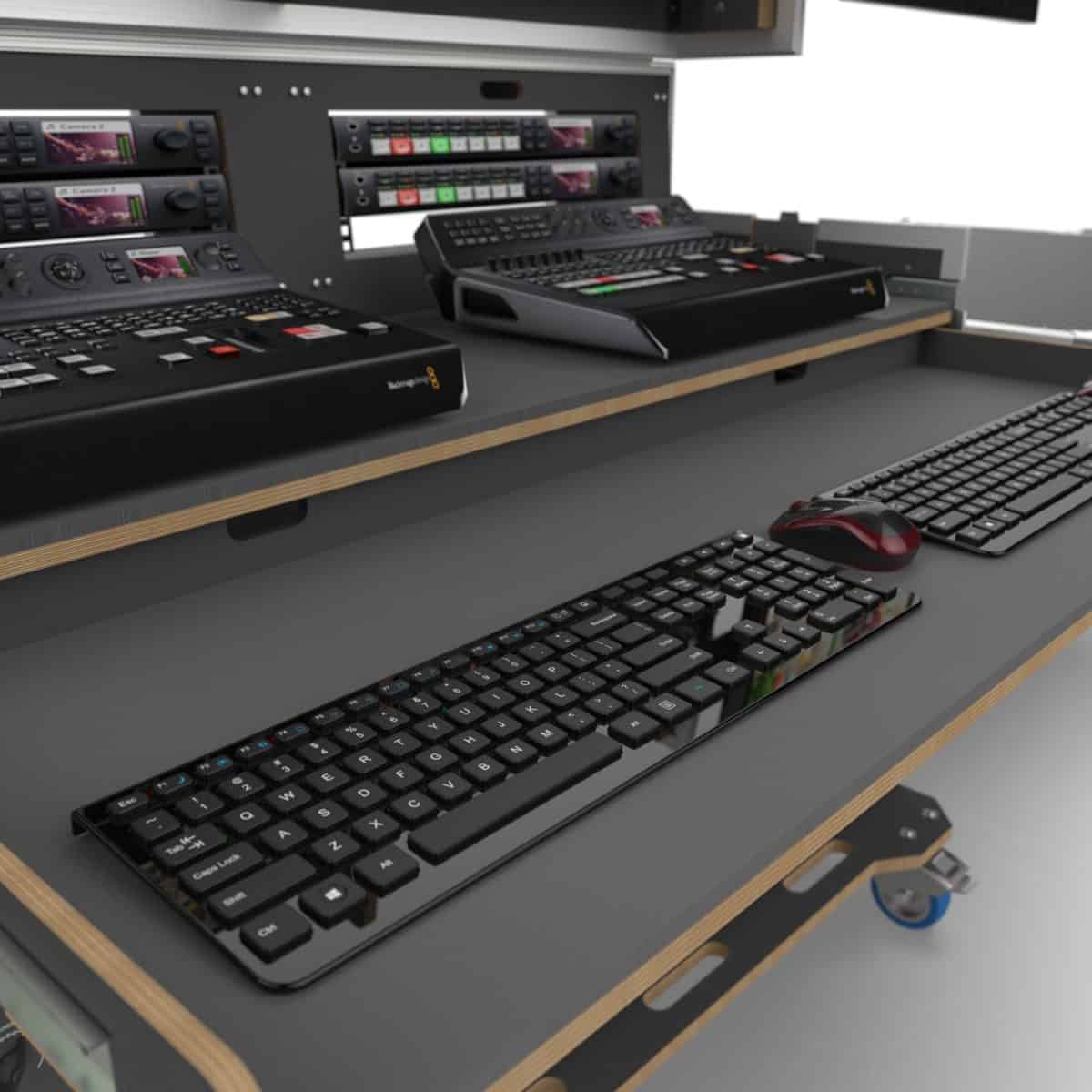 Flypack II Video Production Workstation Road Case