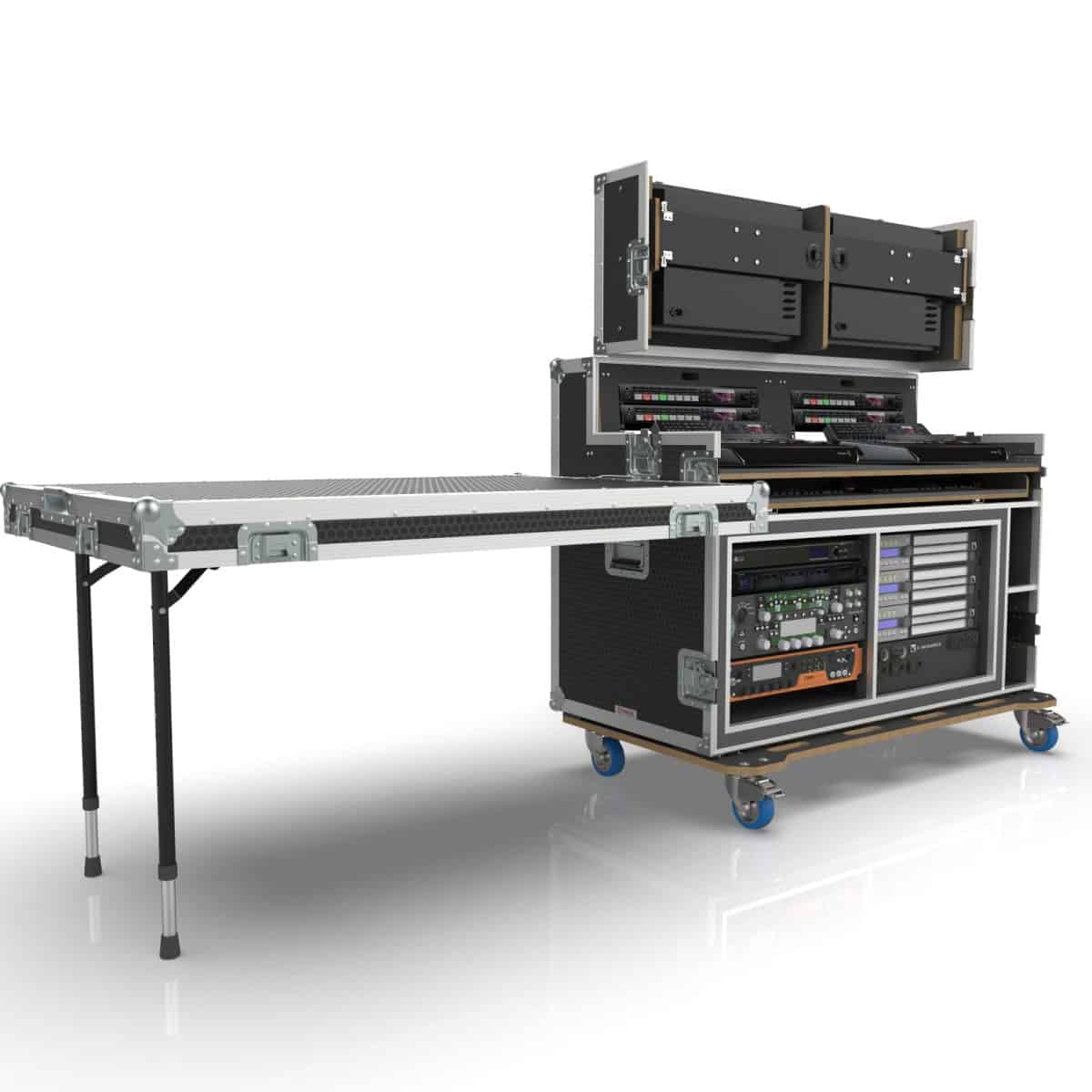 Flypack II Video Production Workstation Road Case FP2
