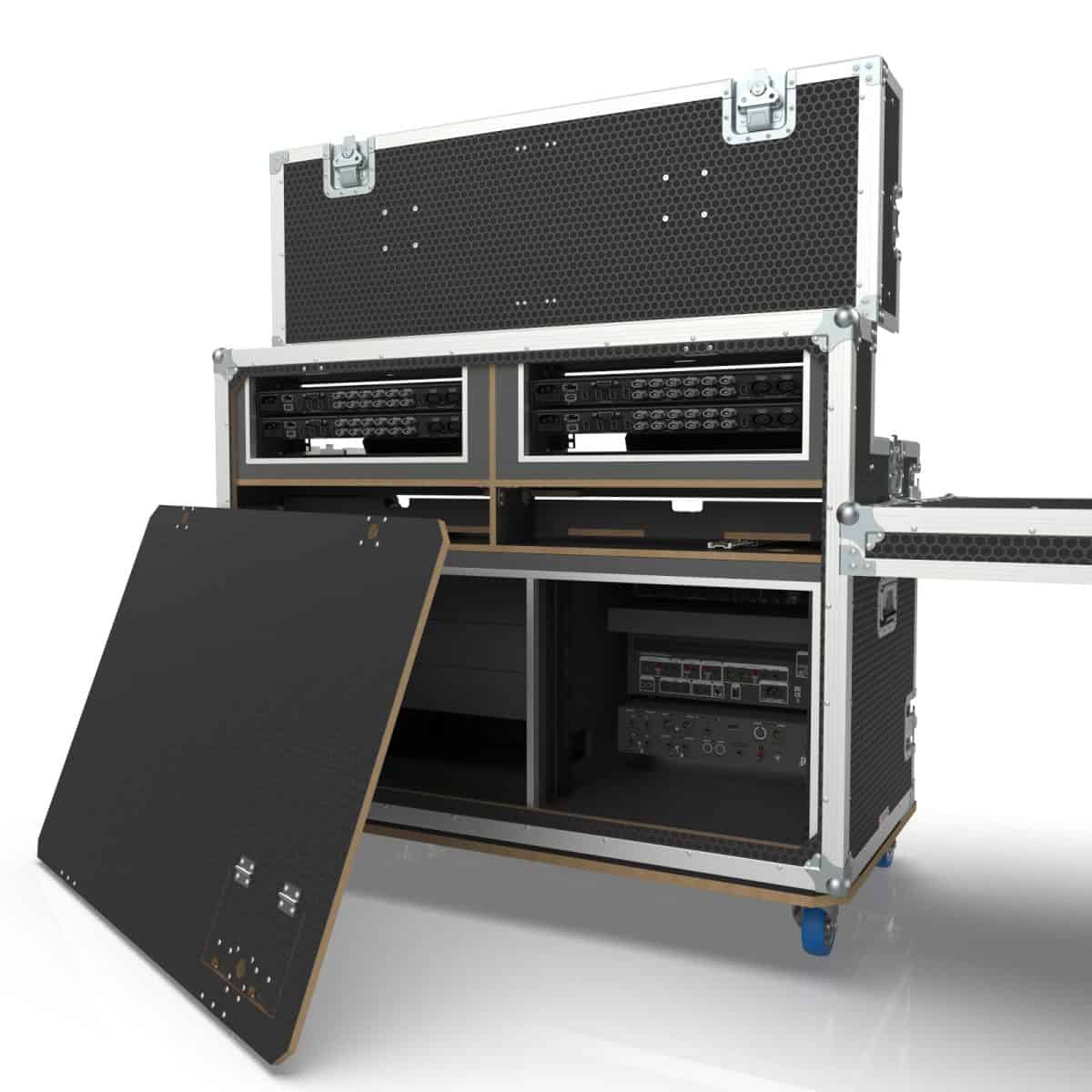 Flypack II Video Production Workstation Road Case