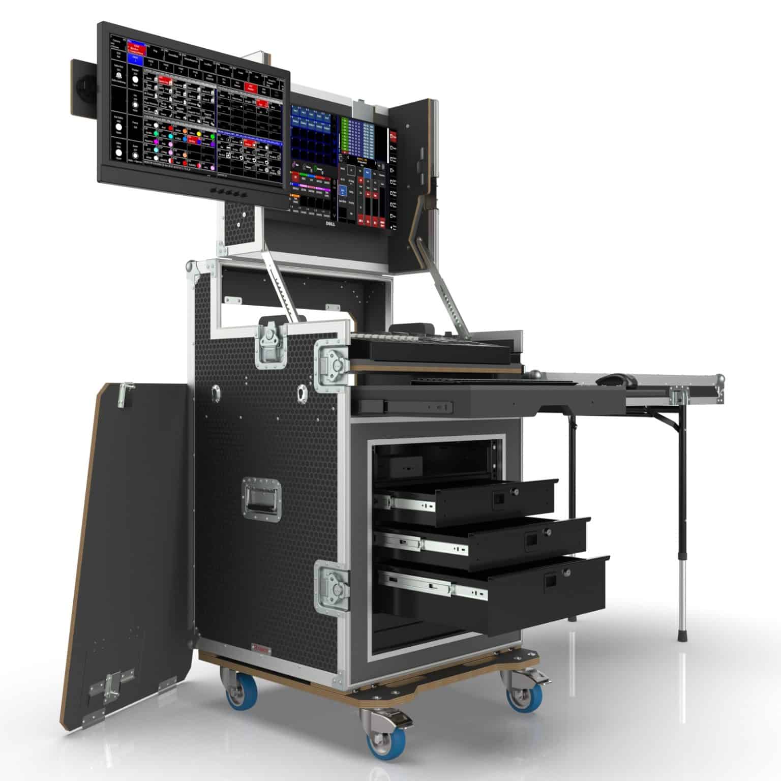 Flypack I Road Case for Lighting Console Onyx NXWing Armor Road Cases