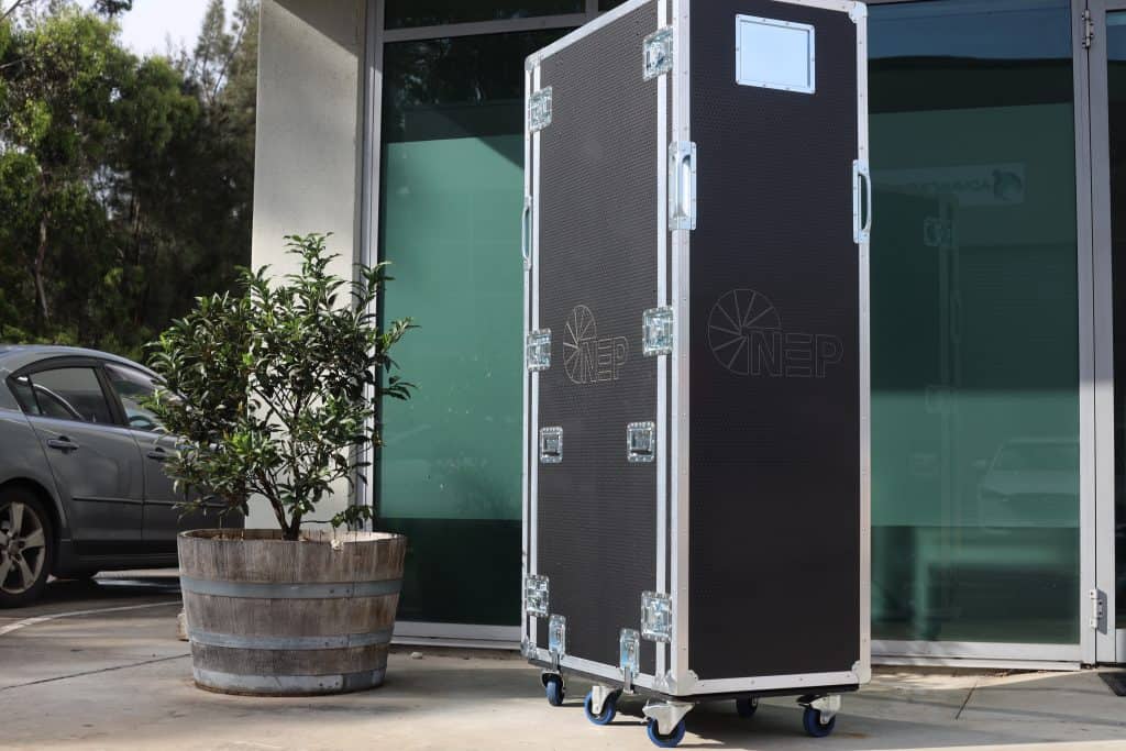 40U rolling rack