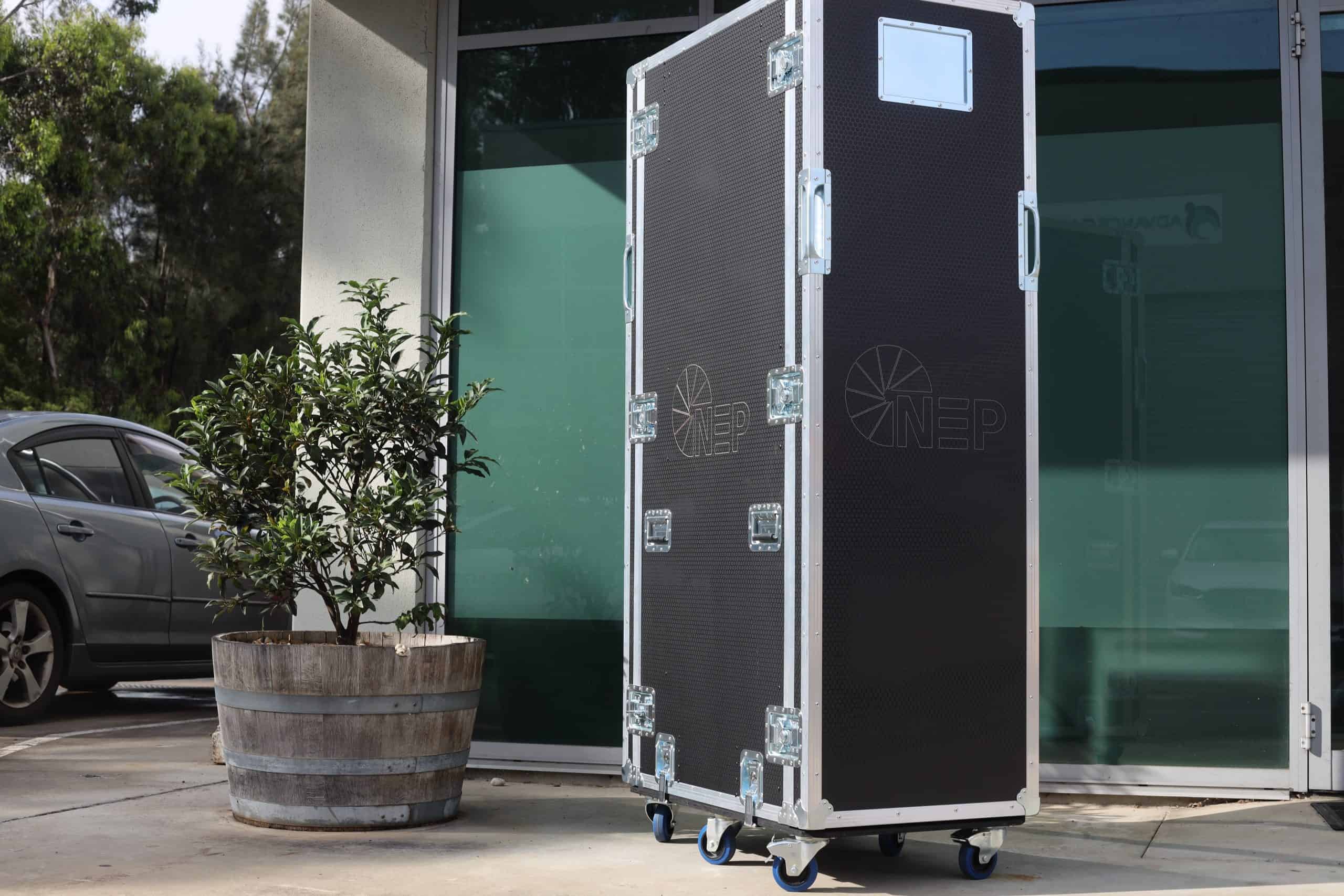 40U rolling rack