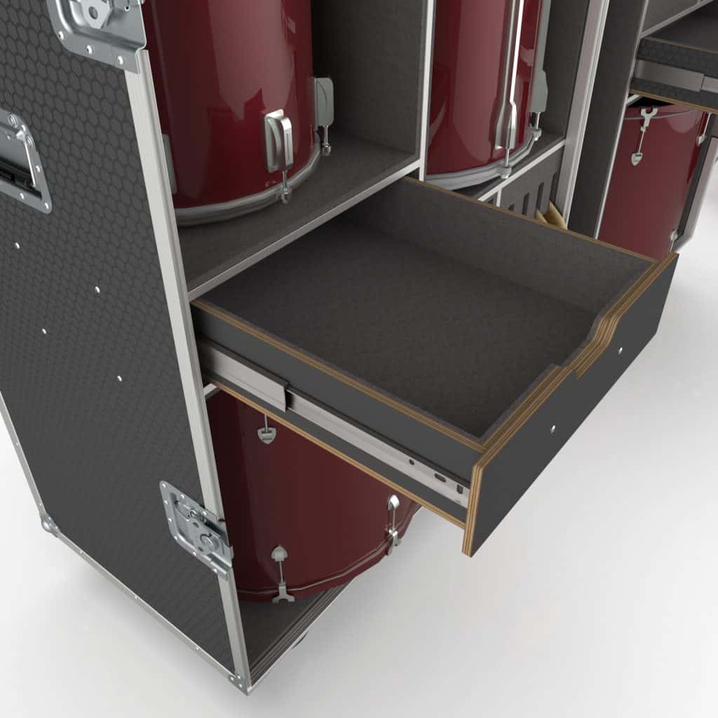 ROAD CASE FOR RED ROCK DRUM KIT Armor Road Cases