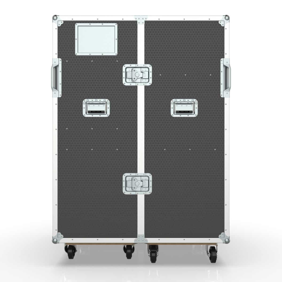 Road Case for Drum Kit-Red Rock