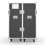 Road Case for Drum Kit-Red Rock