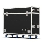 Transport Case with Motorized Lift for Samsung QM75R 75″ Display