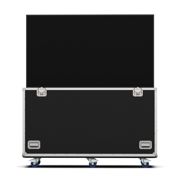 Transport Case with Motorized Lift for Samsung QM75R 75″ Display