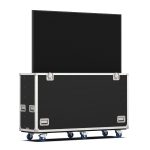 Transport Case with Motorized Lift for Samsung QM75R 75″ Display