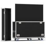 Transport Case with Motorized Lift for Samsung QM75R 75″ Display