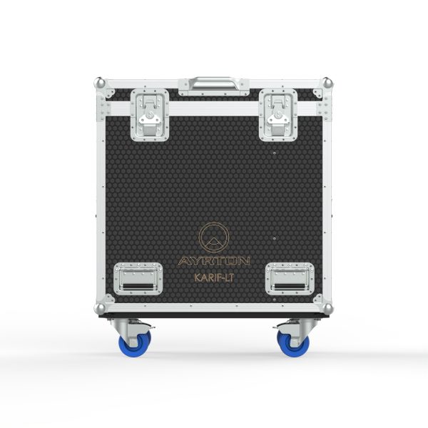 Road Case For 2 Of Ayrton Karif LT Moving Heads.front