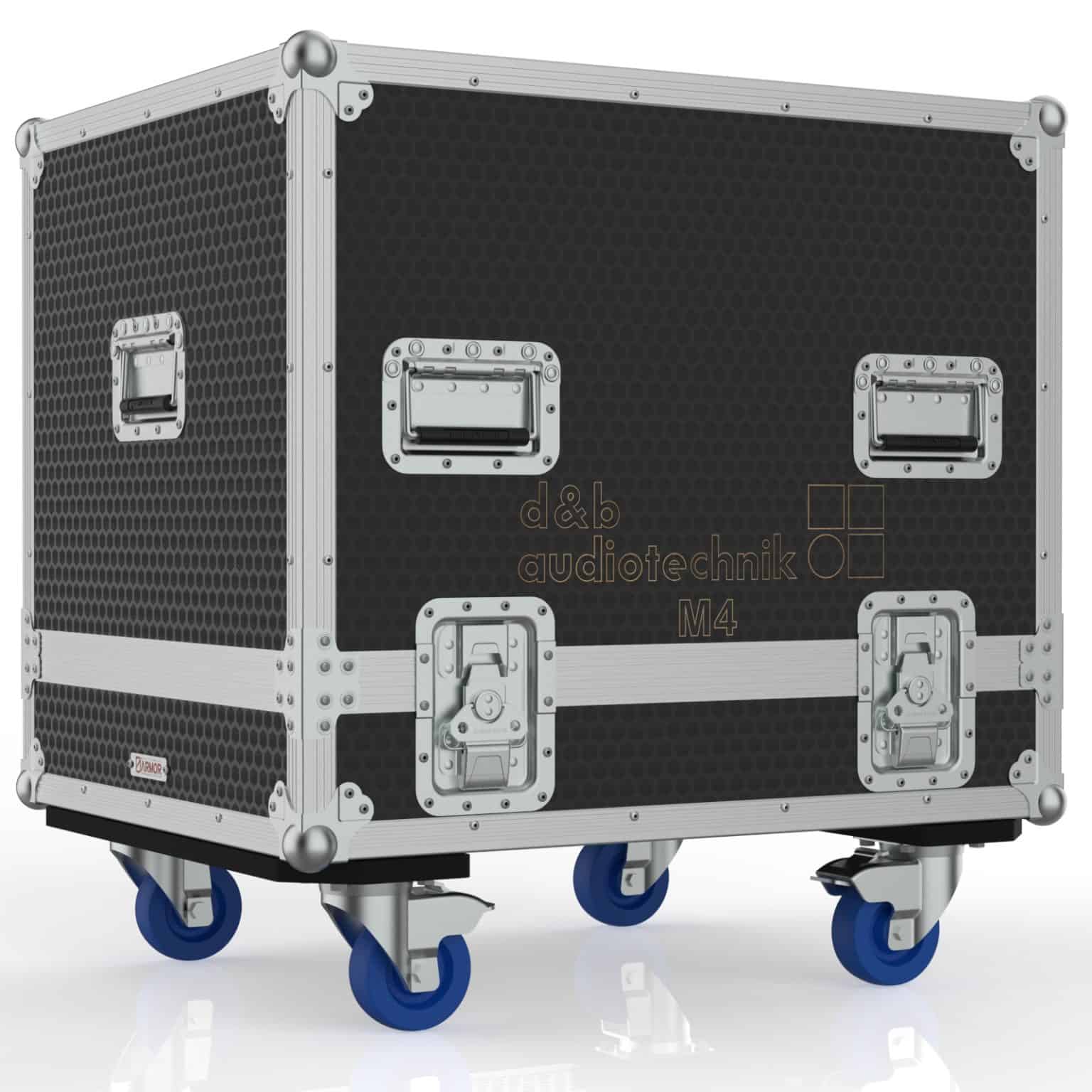 SPEAKER ROAD CASE FOR DUAL D&B MAX2/M4 SPEAKERS – Armor Road Cases