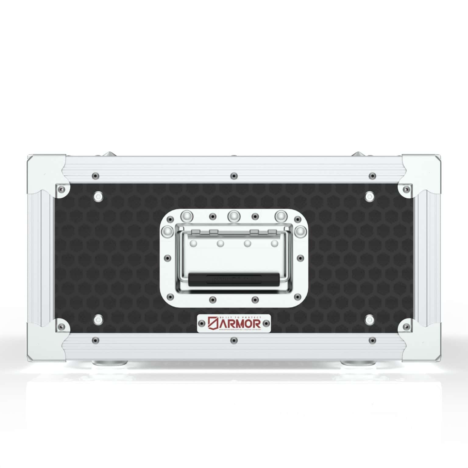 4 RU Rack Case W/ Removable Slam Lid | 53 × 45 × 24 Cm, 10 Kg, Shock ...