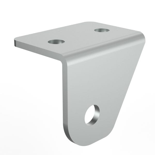 DOWEL BRACKET WITH WELD NUT AND 6MM PIN SCREW, RIGHT