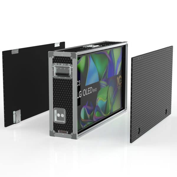 Live-In LG 42" EVO C3 road case - Open Config