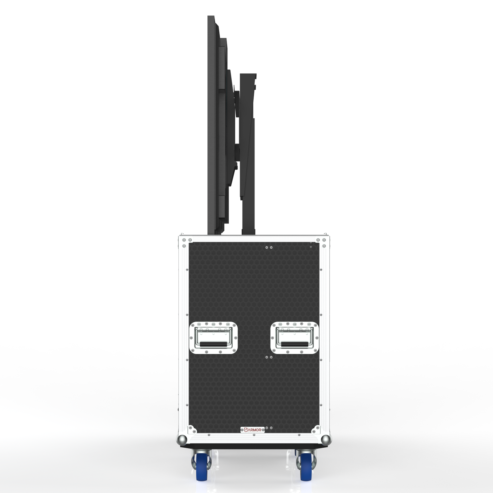 Transport Case With Motorized Lift For Samsung 55'' Qmr-T Uhd Display