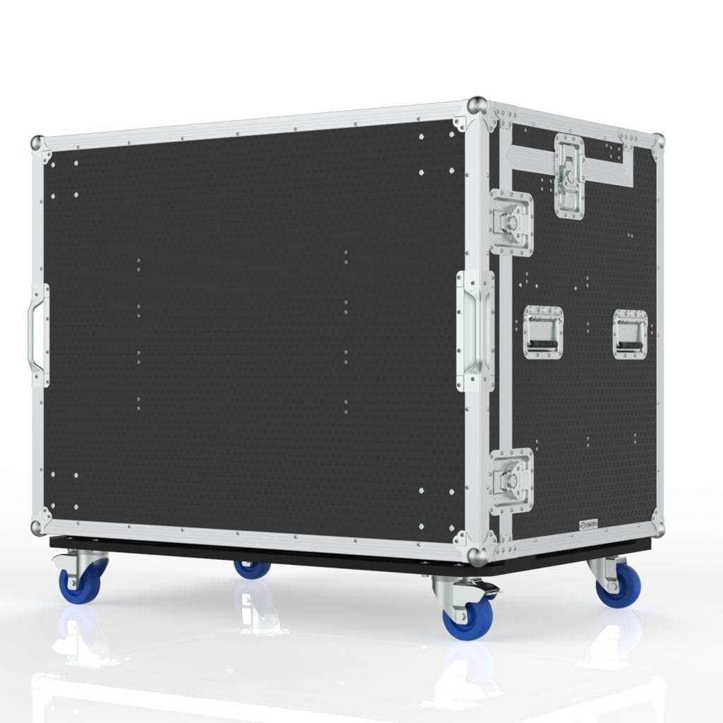 2 Monitor Rackmount Case WORKSTATION CASE FP2-S, WITH VESA MOUNT FOR 2 MONITORS, 2 STANDARD RACK ...