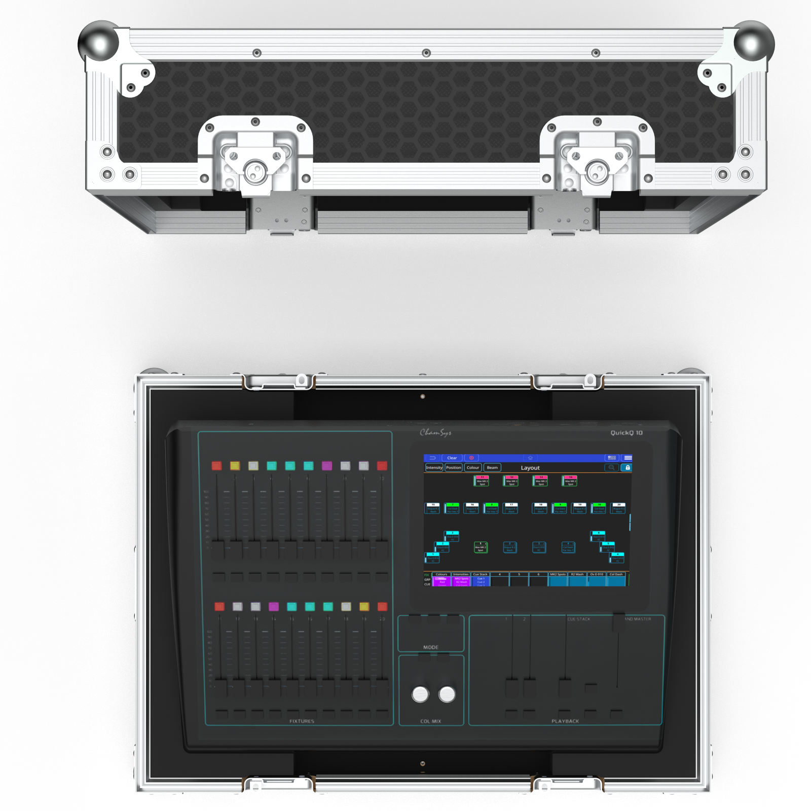 Road Case For Chamsys Lighitng Console Quickq 10