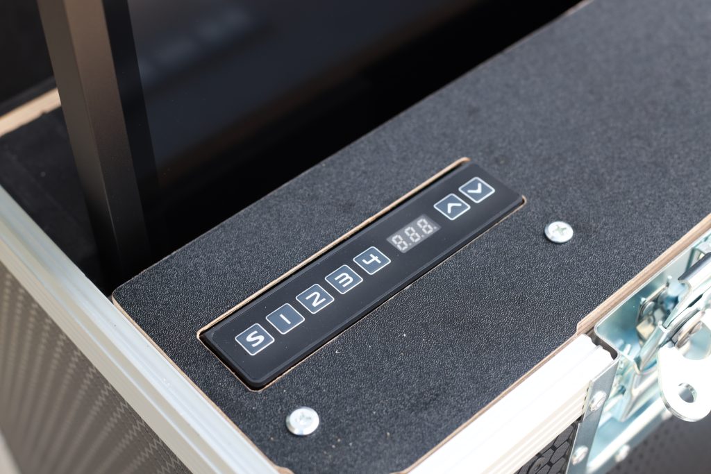 Commbox S4 Transport Case with Motorised Lift – Armor Road Cases