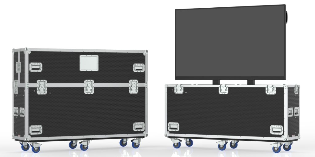 LG 65TR3DK-B CreateBoard Road Case