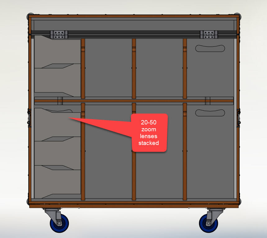 Road Case for Source 4 Lens and LED Series 2