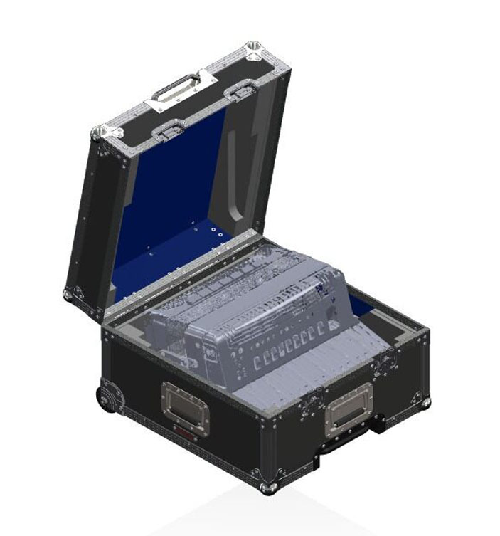 Accordion Travel Hard Case