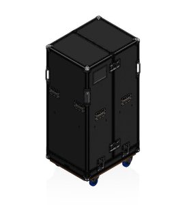 Road Case with Split Lid Design for Intouch Screens