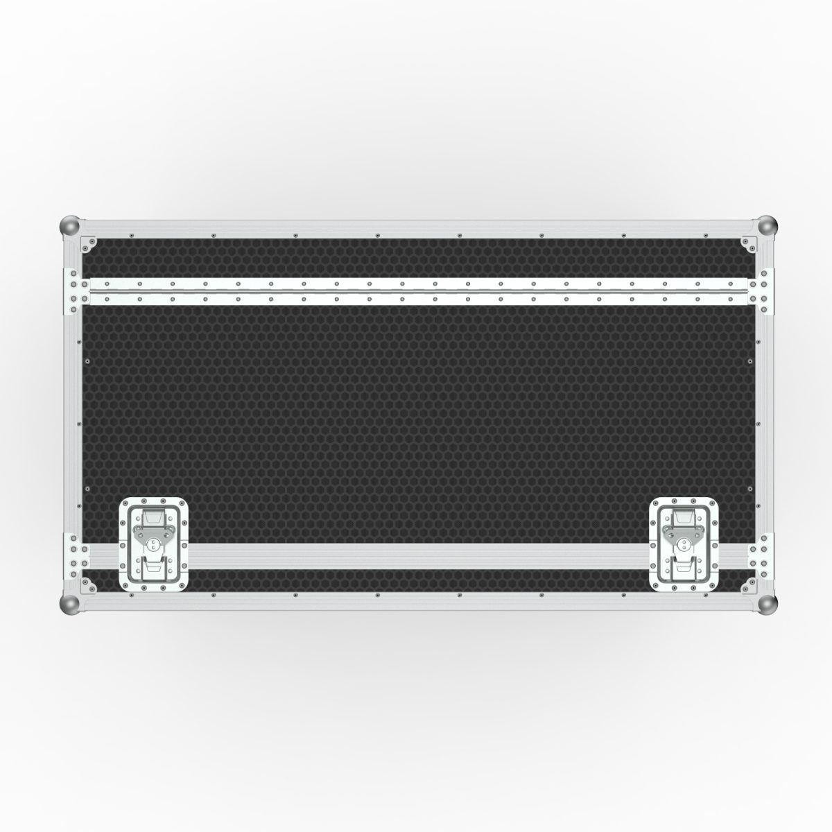 Workstation Road Case For Storage Crates, Removable Front Lid With Leg, Gas Strut Top Lid