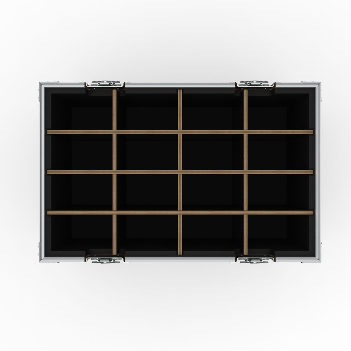 Road Case For 16 Of K&Amp;M 25950 Mic Stands