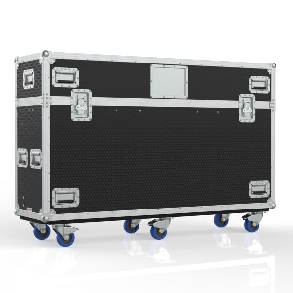 TV CASE WITH BUILT IN DOUBLE POST LIFT FOR 2 OF 31.5" LILLIPUT Q31-8K