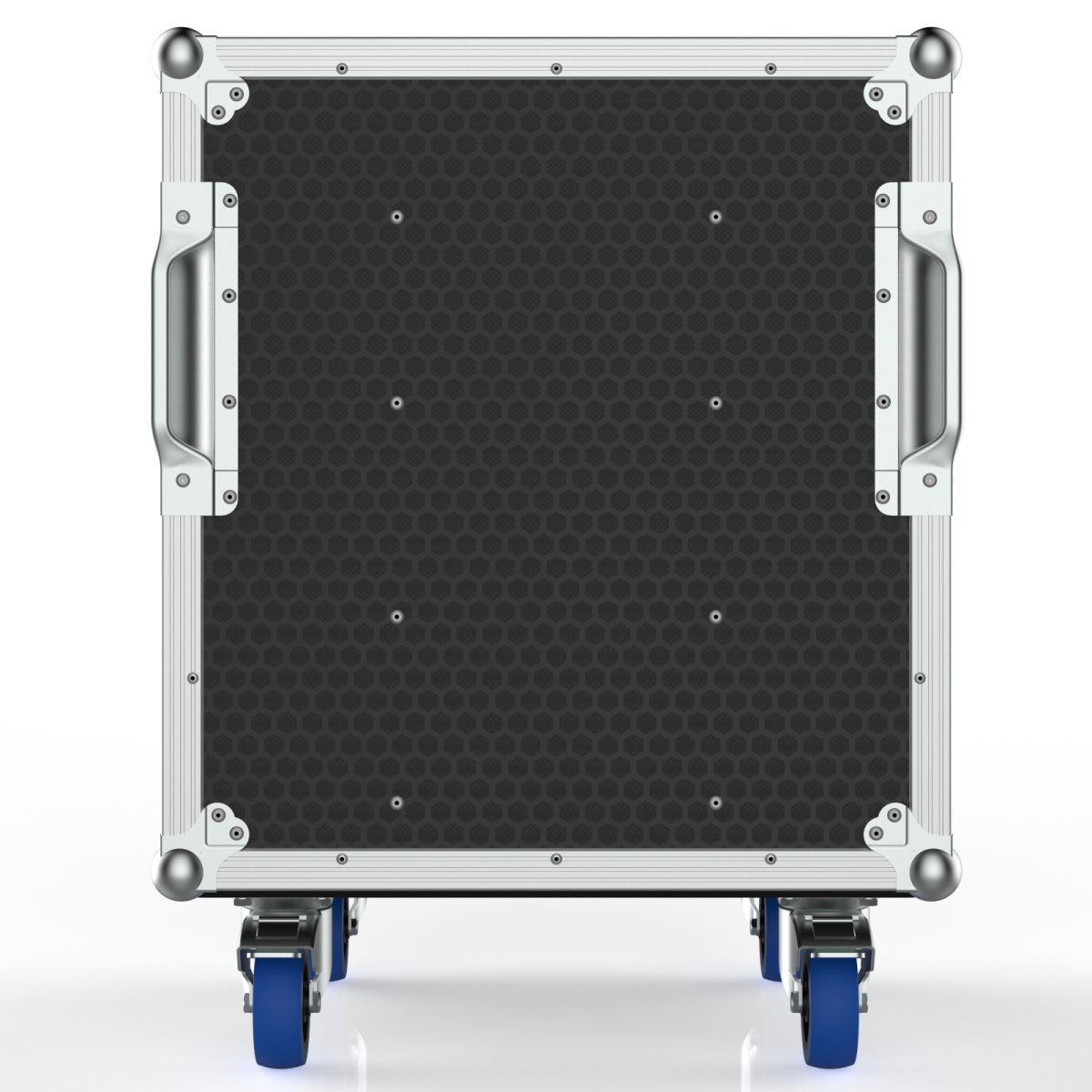 Drawer Case With Front Removable Lid, Door And 2 Drawers