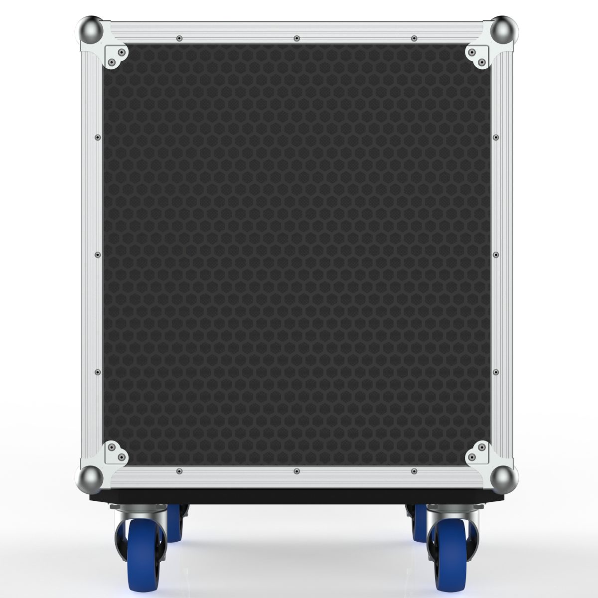 Drawer Case With Front Removable Lid, Door And 2 Drawers