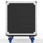 Drawer Case With Front Removable Lid, Door And 2 Drawers