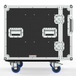 Drawer Case With Front Removable Lid, Door And 2 Drawers