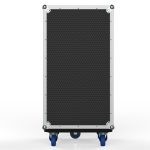 Drawer Road Case With 5 Drawers And 3 Door Pockets, Recessed Drawer Handles, Foam Lined