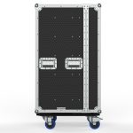 Drawer Road Case With 5 Drawers And 3 Door Pockets, Recessed Drawer Handles, Foam Lined
