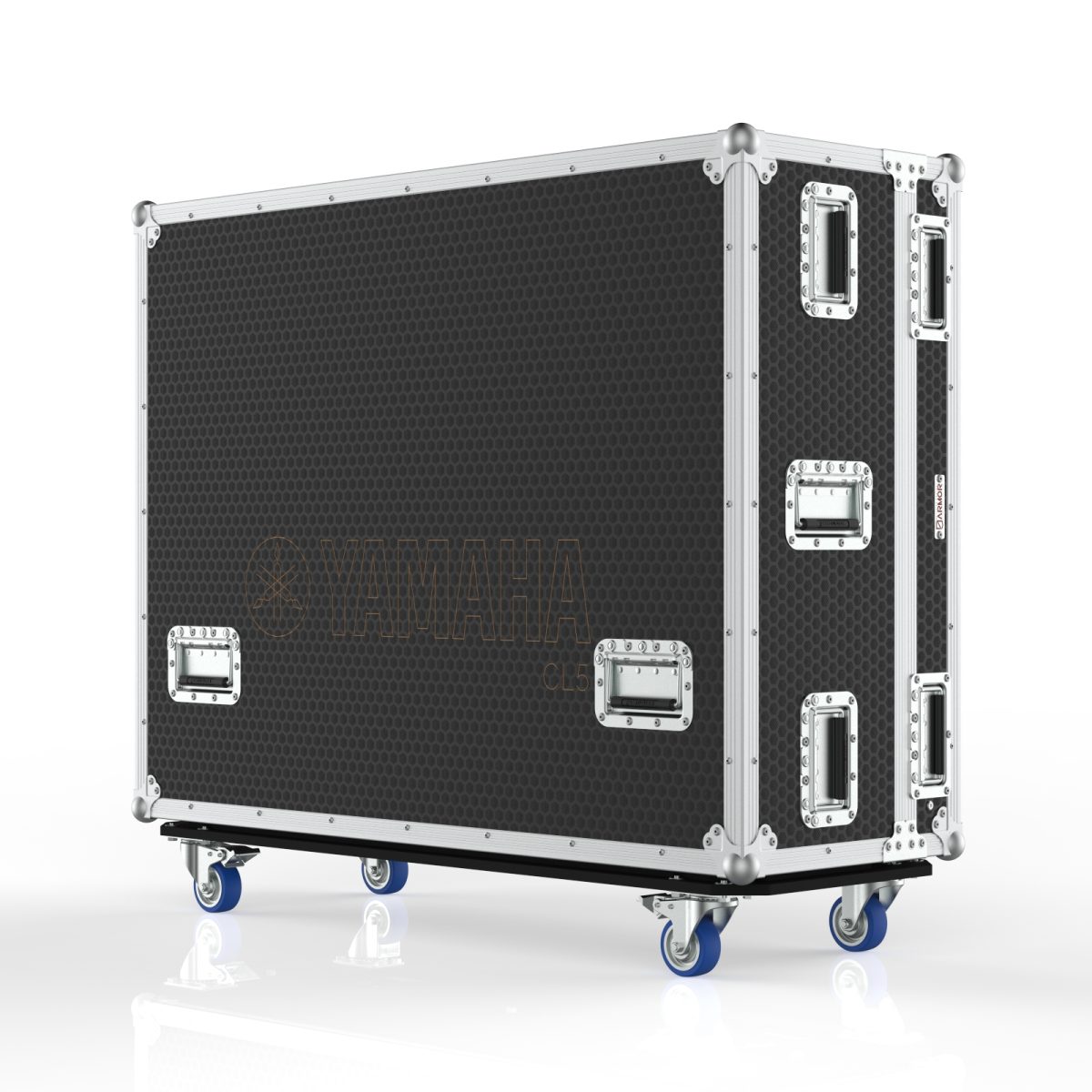 YAMAHA CL5 road case, isometric view