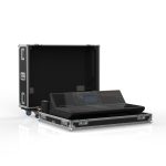 YAMAHA CL5 road case, isometric view, open showing mixer