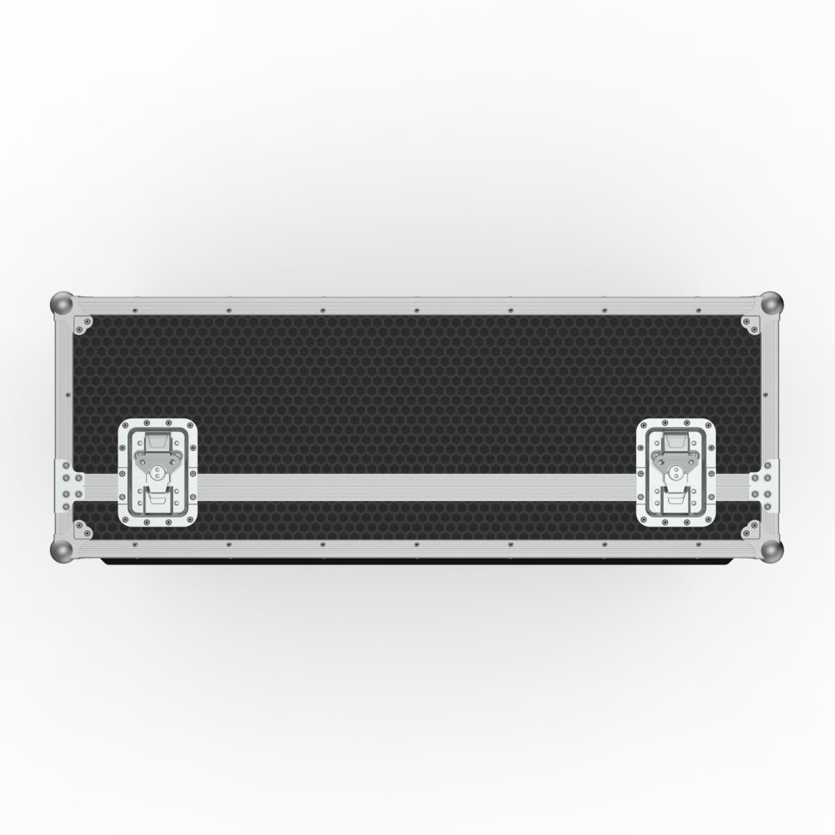 YAMAHA CL5 road case, top view, closed