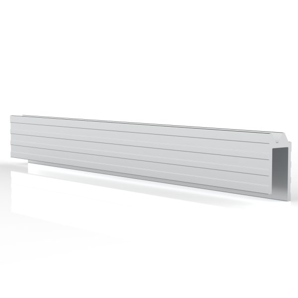 EH9B ALUMINIUM HYBRID EDGE EXTRUSION, 9.5MM GAP