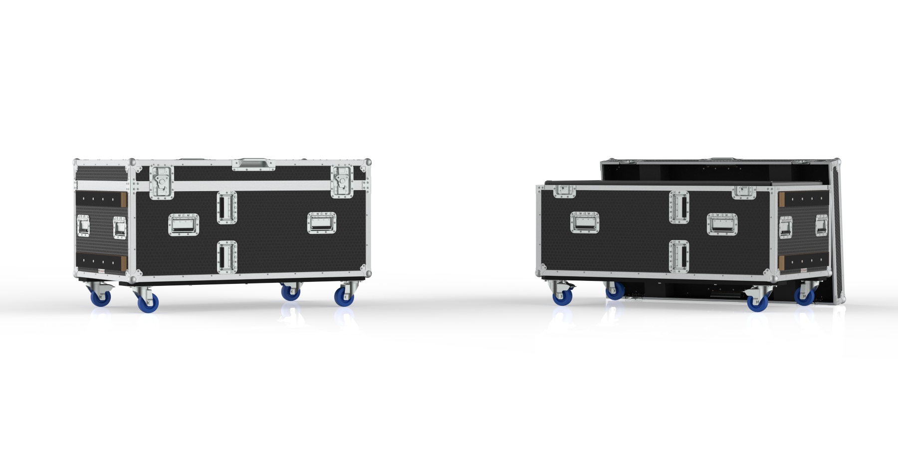 Ampeg SVT-810E Bass Cabinet amplifier flight case